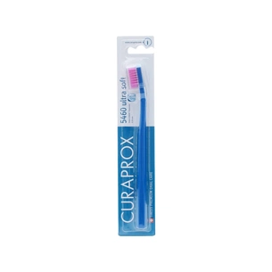 Зубна щітка Curaprox CS 5460 Ultra Soft Ультрам'яка D 0.10 мм Темно-синя з рожевою щетиною (CS 5460-22) зображення 1