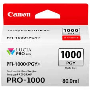 Картридж Canon PFI-1000PGY (Photo Grey) (0553C001) изображение 1