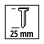 Цвяхи Einhell для цвяхозабивача, 25мм, 3000шт (4137871) - уменьшенное изображение 2