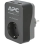 Мережевий фільтр живлення APC Essential SurgeArrest 1 Outle, 2 USBt (PME1WU2B-RS) - зменшене зображення 1