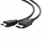 Кабель мультимедійний Display Port to HDMI 3.0m Cablexpert (CC-DP-HDMI-3M) - зменшене зображення 2