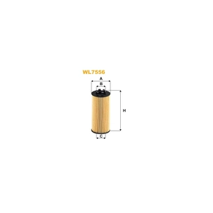 Фільтр масляний Wixfiltron WL7556 зображення 1
