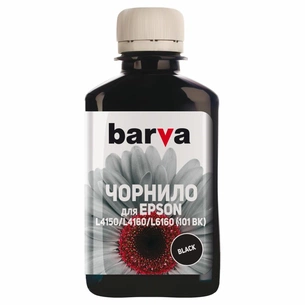 Чорнило Barva EPSON L4150/L4160 (101BK) 180 мл BLACK pigmented (E101-603) зображення 1