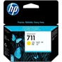 Картридж HP DJ No.711 DesignJet 120/520 Yellow (CZ132A) - зменшене зображення 1