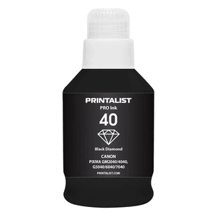 Чорнило Printalist Canon GI-40 для G5040/G6040 190г Black Pigm. (PL40BP) зображення 1