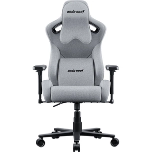 Крісло ігрове Anda Seat Kaiser Frontier Fabric XL Grey Linen (AD12YXL-17-G-F) зображення 1
