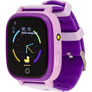 Смарт-годинник Amigo GO005 4G WIFI Kids waterproof Thermometer Purple (747019) зображення 1
