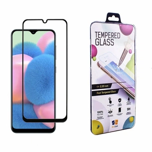 Скло захисне Drobak для Samsung Galaxy A30s (Black) (441623) зображення 1