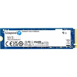 Накопичувач SSD M.2 2280 1TB Kingston (SNV3S/1000GBK) зображення 1