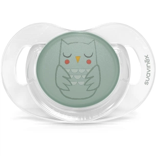 Пустушка Suavinex Bonhomia анотомічна, 0-6 місяців, зелена (307763) зображення 1