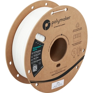 Пластик для 3D-принтера Polymaker PETG 1,75mm 1kg WHITE (PB05002) зображення 1