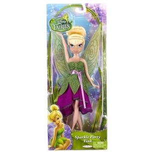 Лялька Disney Fairies Jakks Фея Дзвіночок Блискуча вечірка (49160) зображення 1