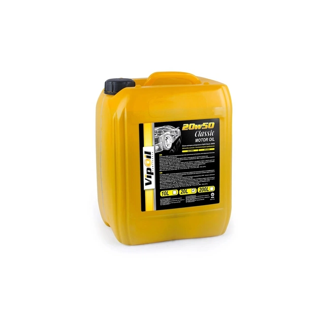 Моторна олива VIPOIL Classic 20W-50 SF/CD, 20л (0252404) - зображення 1
