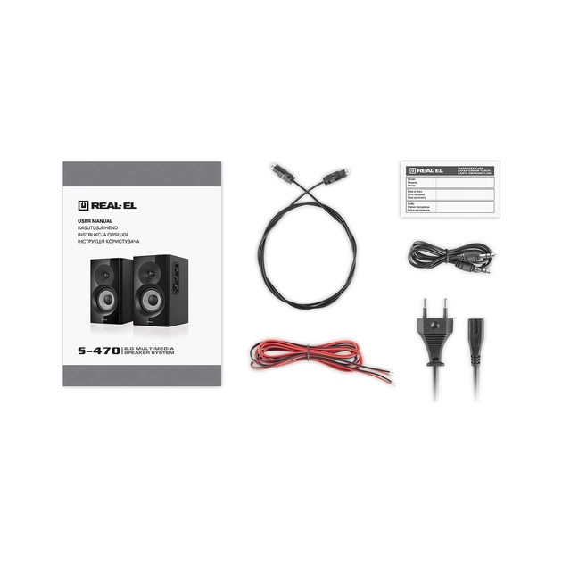 Акустична система REAL-EL S-470 Black (EL121200018) - picture 11