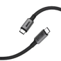 Дата кабель USB-C to USB-C 1.0m USB4 40Gbps 240W 8K60Hz black Armorstandart (ARM81921) - уменьшенное изображение 7