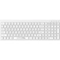 Клавіатура OfficePro SK985W Wireless/Bluetooth White (SK985W) - зменшене зображення 1