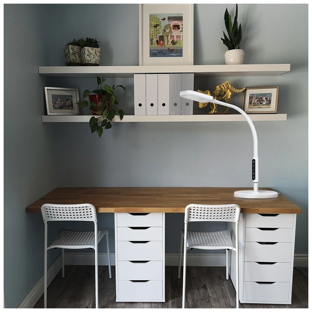 Торшер Videx LED торшер підлоговий білий14W 3000-5500K 220V (VL-TF07W) - picture 4