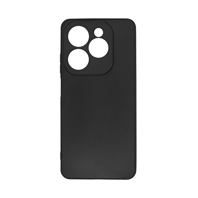 Чохол до мобільного телефона Armorstandart Matte Slim Fit Infinix HOT 40i Camera cover Black (ARM73940) - зображення 1
