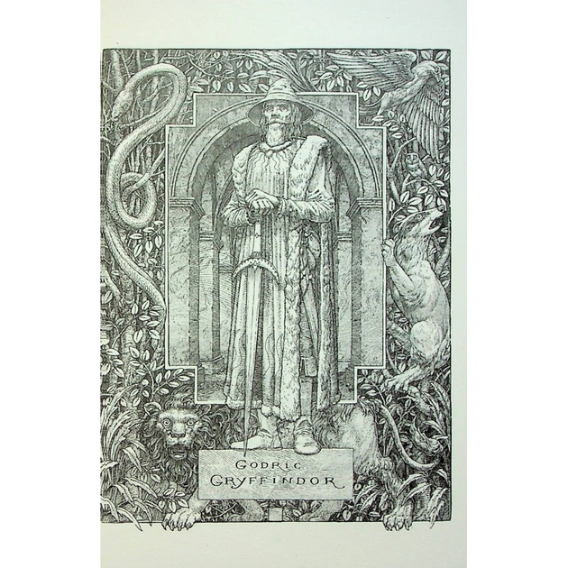 Книга Гаррі Поттер і філософський камінь. Ґрифіндор. Гоґвортське видання - Джоан Ролінґ А-ба-ба-га-ла-ма-га (9786175852897) - зображення 7