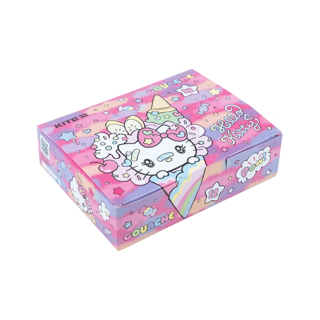 Гуашеві фарби Kite Hello Kitty 12 кольорів, 20 мл (HK23-063) - изображение 1
