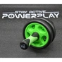 Ролик для преса PowerPlay подвійний Dual-Core Ab Wheel Чорно-зелений (PP_4327_Black/Green) - зменшене зображення 7