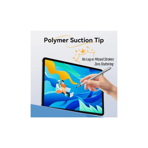 Стилус Vention 2-in-1 Stylus Pen Gray Aluminum Alloy Type (KQMH0) - picture 8