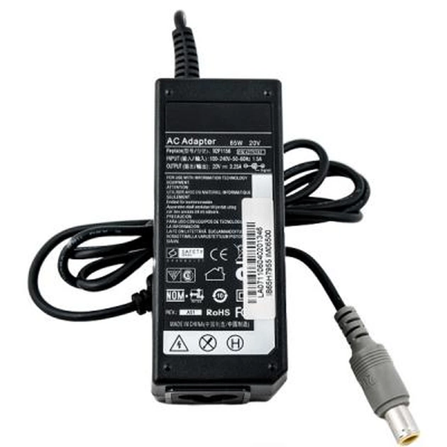 Блок живлення до ноутбуку PowerPlant IBM/LENOVO 220V, 20V 65W 3.25A (7.9*5.5) (IB65H7955) - зображення 1