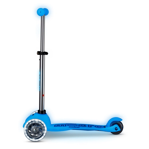 Самокат Micro Mini Deluxe Glow LED Арктичний синій (MMD215) - picture 2