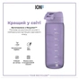 Пляшка для води ION8 OneTouch 750 мл BPA Free, Light Purple (I8RF750PERI) - зменшене зображення 6