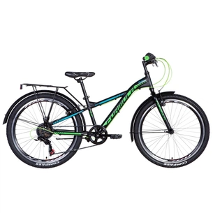Велосипед Formula 24" MASK рама-12,5" 2021 Black/Green/Turquoise (OPS-FR-24-266) зображення 1