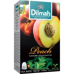Чай Dilmah Персик 20х1.5 г (9312631142259) изображение 1
