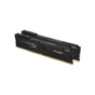 Модуль пам'яті для комп'ютера DDR4 16GB (2x8GB) 2666 MHz HyperX Fury Black Kingston Fury (ex.HyperX) (HX426C16FB3K2/16) - уменьшенное изображение 1