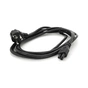 Кабель живлення C5 3.0m 1.0mm2 OEM Voltronic (PC-186 CEE7/7-IECC5CCA31) - зменшене зображення 2