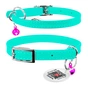Нашийник для тварин WAUDOG Glamour з QR паспортом Д 22-30 см ментоловий (324813) - зменшене зображення 4