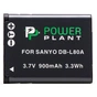 Акумулятор до фото/відео PowerPlant Sanyo DB-L80, D-Li88 (DV00DV1289) - зменшене зображення 2