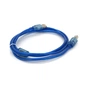 Кабель для принтера USB 2.0 AM/BM 1.8m ferrite blue Ritar (YT-AM/BM-1.8TBL) - зменшене зображення 2