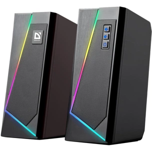 Акустична система Defender Solar 3 Bluetooth Light USB Black (65103) зображення 1