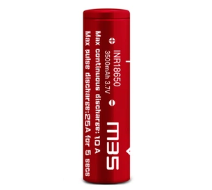 Акумулятор Vapcell M35 18650 Li-Ion 3500mAh 1шт изображение 1
