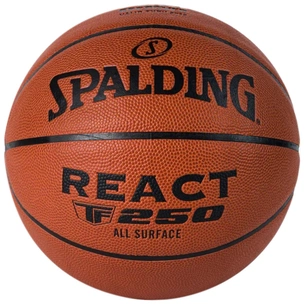 М'яч баскетбольний Spalding React TF-250 FIBA помаранчевий Уні 7 76967Z (689344407005) зображення 1