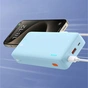 Батарея универсальная Baseus Airpow 20000mAh 20W PD/3.0, QC/3.0, blue (P10022804313-00) - уменьшенное изображение 11