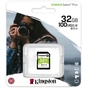 Карта пам'яті Kingston 32GB SDXC class 10 UHS-I U3 Canvas Select Plus (SDS2/32GB) - уменьшенное изображение 3