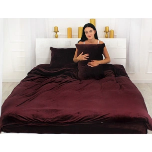 Постільна білизна MirSon Велюр Winter Frost 28-0002 Excalibur Velvet King Size (2200004358925) зображення 1