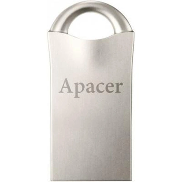 USB флеш накопичувач Apacer 32GB AH117 Silver USB 2.0 (AP32GAH117S-1) - зображення 1