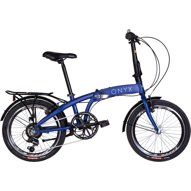 Велосипед Дорожник 20" Onyx рама-12,5" 2022 Blue (OPS-D-20-045) - изображение 1