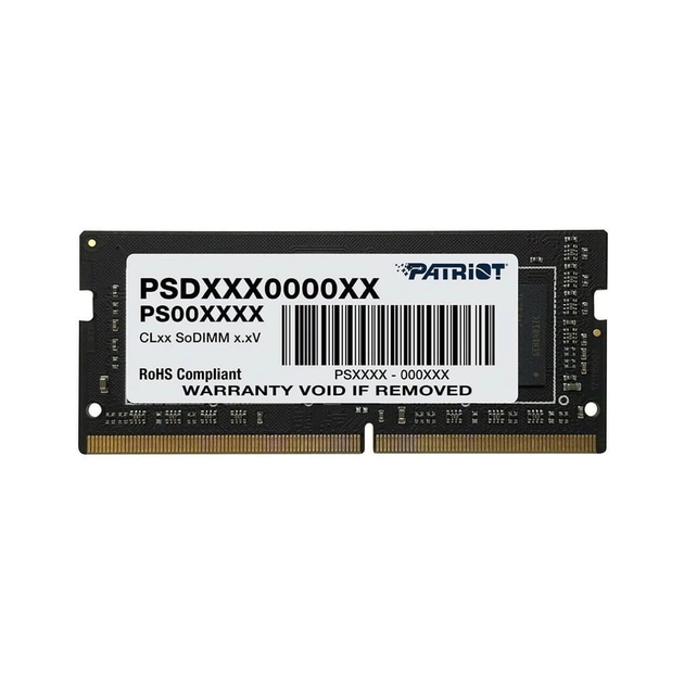 Модуль пам'яті для ноутбука SoDIMM DDR4 8GB 3200 MHz Patriot (PSD48G32002S) - изображение 1