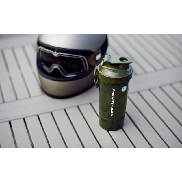 Шейкер спортивний SmartShake Original2GO One 800ml Army Green (10581002) - picture 10
