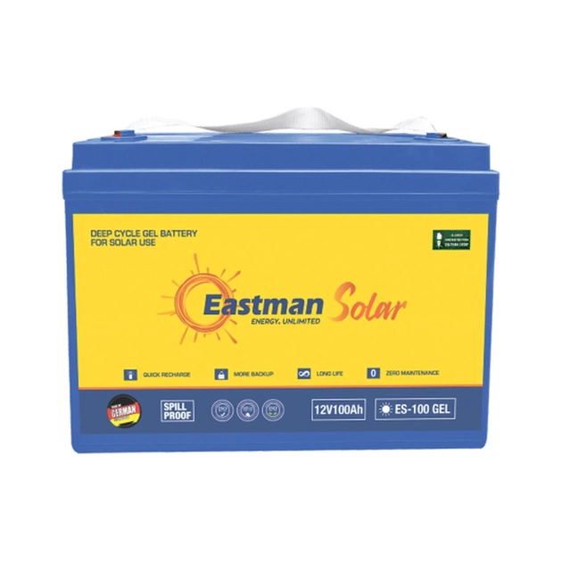 Батарея до ДБЖ Eastman 12V 100 Ah Deep Cycle GEL (ES100) - зображення 1