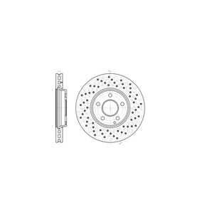 Гальмівний диск REMSA 6943.10 зображення 1