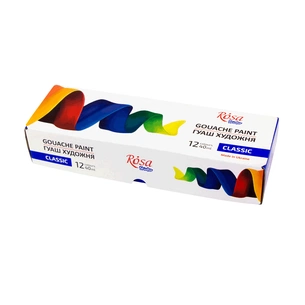 Гуашеві фарби Rosa Studio Classic 12 кольорів 40 мл special box (4823098531616) зображення 1