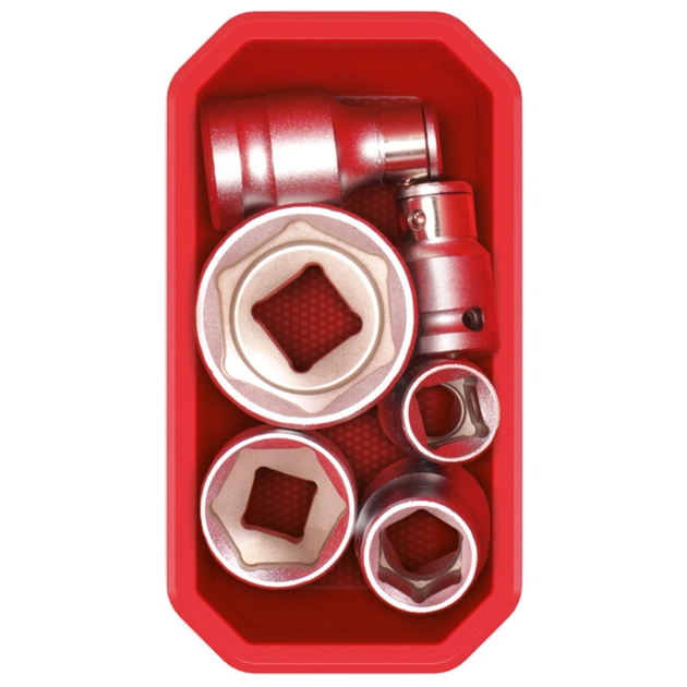 Ящик для інструментів Kistenberg набір ємностей 6 шт, 140*75*280, X Block, KXBS148 (KXBS148) - picture 3